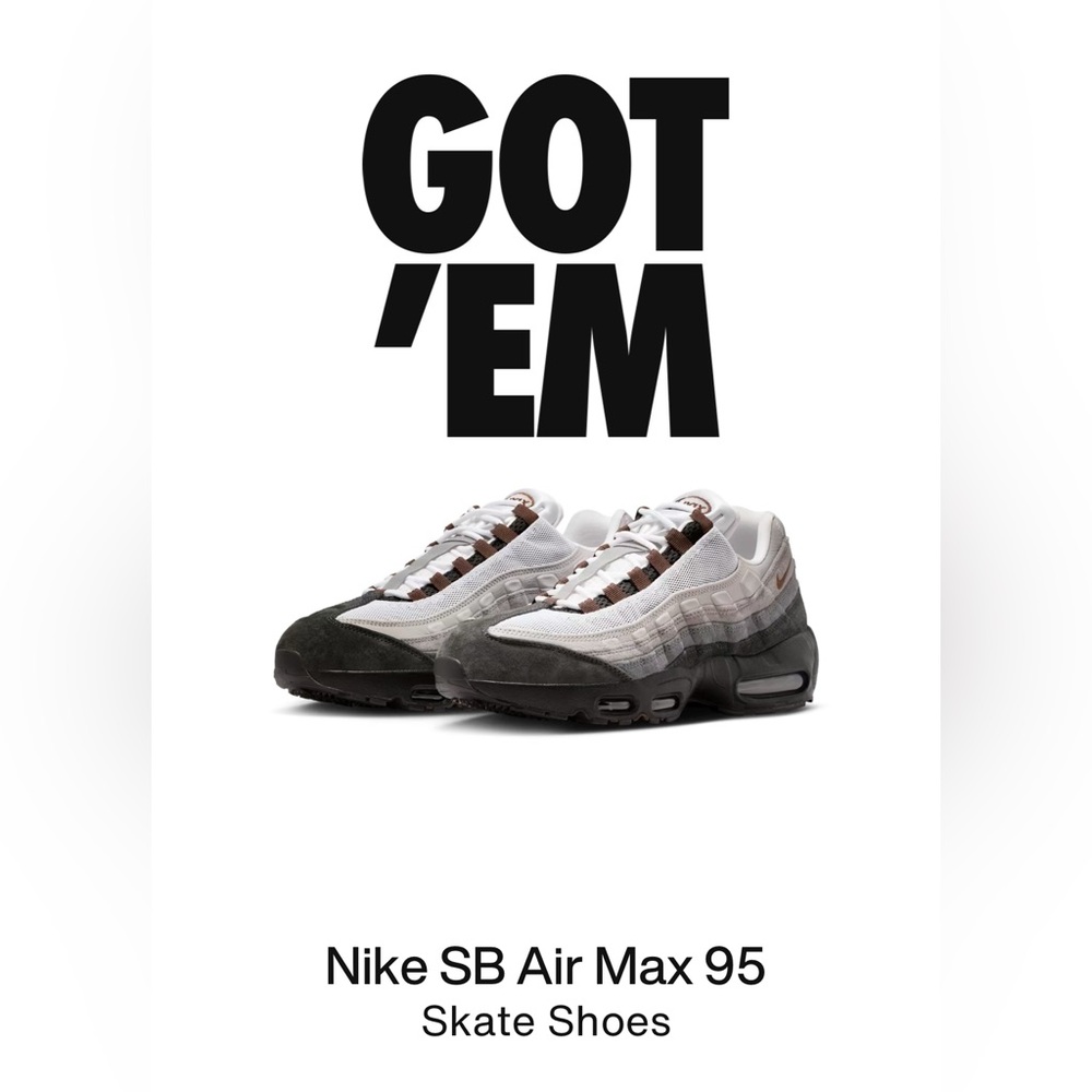 Nike Air Max 95 SB "Cacao Wow"-13M
